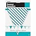 12ft Teal Polka Dot and Striped Pennant Banner
