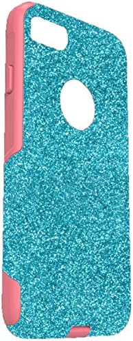 OtterBox Commuter Series Case for 5.5" iPhone 7 Plus - Custom Glitter Case for 5.5" iPhone 7 Plus - Paradise/Pink