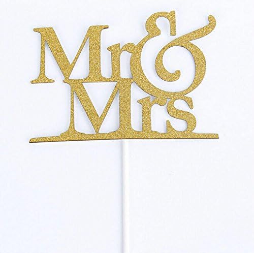 Mr&mrs letter CARDS(golden)