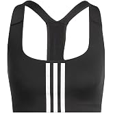 adidas Women's Training Medium Support Better 3-Stripes Bra