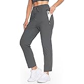 Beeswan 2025 Upgrade Stretch Active Pants for Women Over 50, Women's Hiking Cargo Travel Pants Women
