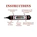 BBQ Guerrilla Digital Cooking Thermometer with Stainless Steel Probe. Lithium Battery.