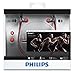 Philips SHQ4200/28 Sports Neck Band Headphones (Orange and Grey)
