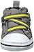 Luvable Friends Unisex Baby Crib Shoes, Gray Hi-Top, 6-12 Months