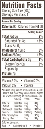 Vermont Smoke & Cure Meat Sticks, Beef, Antibiotic Free, Gluten Free, BBQ, 1oz Stick, 24 Count