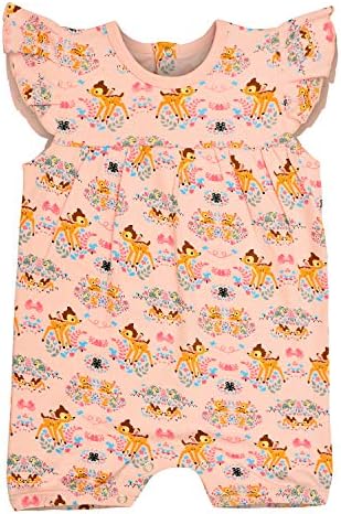FLYBEES Newborn/Toddler Baby Girl Romper-Cotton Clothing for Infant Girls