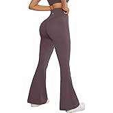 SUUKSESS Women Flare Leggings Scrunch Butt Lifting Bootcut High Waist Yoga Pants