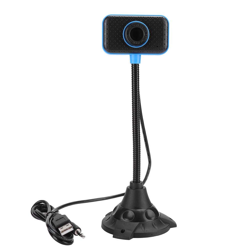 PUSOKEI Video Conference Camera, Webcam 640 x 480 HD Webcam Long Pole Camera Fits for for Network Live Computer Office Supplies