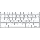 Apple Magic Keyboard with Touch ID, (Wireless) Silver (QWERTY English) (Renewed)
