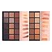 Allwon Professional Eyeshadow Palette Makeup Matte Shimmer Warm Neutral Eye Shadows, 25 Colors (1.41 Ounce)