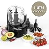 Salter EK3171 8 In 1 Compact Food Processor, Prep Pro Mini Electric Food Chopper, 1L BPA-Free Easy Pour Jug, Stir, Mix…