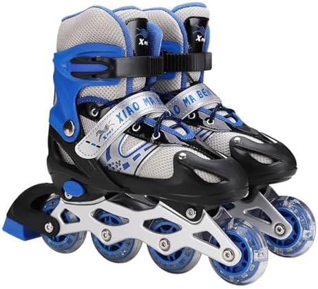 SportQ Go Comfortable Adjustable LED Front Wheel Roller Skates