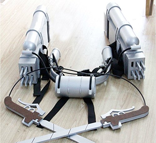 Attack On Titan Shingeki no Kyojin Sword Gears Machine cosplay costume prop - Image 3