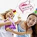 Okreview Piano Toy Keyboard 1 2 3 4 Year Old Kids Birthday Multifunctional with Microphone Pink (24 Keys)