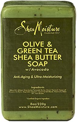 shea moisture green tea soap