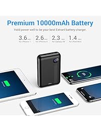 Ainope   Cargador portátil pequeño (10000 mAh)