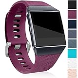 Maledan Replacement Bands for Fitbit Ionic, Fuchsia Small