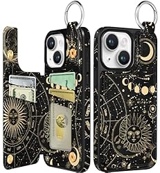 Lotadilo for iPhone 15 Wallet Case with Card