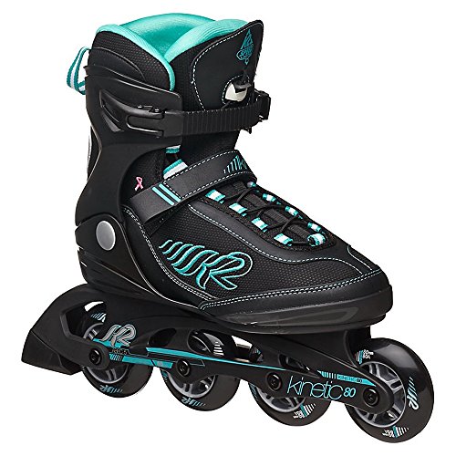 K2 Skate Womens 80 Inline Skates, Black, 9.5 11street