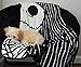 Disney Nightmare Before Christmas Jack Skellington Luxury Multi-Functional Pet Throw Blanket, Portable Dog/Cat Mat, 30”x40”, Collector’s Edition