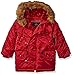 Alpha Industries Little Boys' Youth N-3b Parka Coat, Commander Red, X-Small/6/7