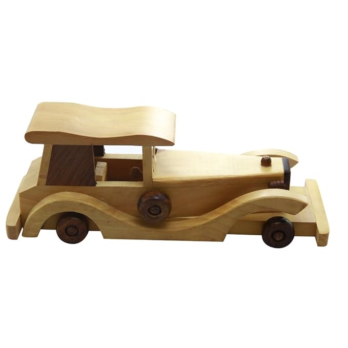 Buy Montstar Handmade Classic Wooden Car Toy Classic Vintage Car Toy