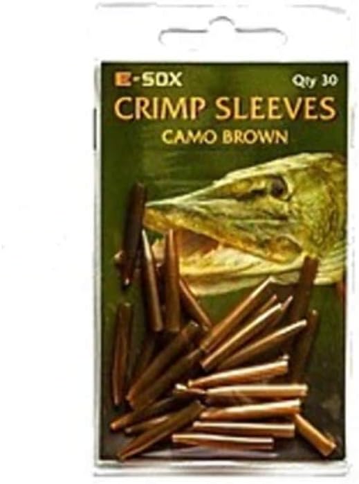 Drennan E-Sox Crimp Sleeves For Pike Fishing Pack Of 30