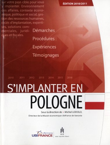 S'implanter en Pologne (French Edition) by (Paperback)