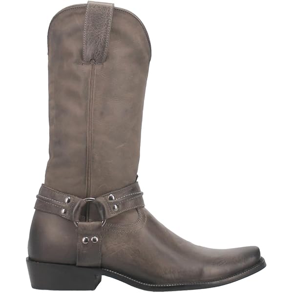 Bottes Western Dingo Black Bart Pour Homme - Cuir Marron Bout Carré Taille US 7 - Neuf Avec Emballage