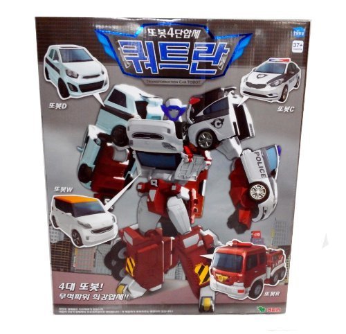 Tobot Quadrant Transformer Robot Toy KIA Motors Diecast Cars Vehicles by Youngs Toy