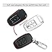 EASYGUARD LC01 genuine Leather case Cover Protector Case 1pc EC002 & EC003 PKE ALARM KEY FOB remote control (001, Black)