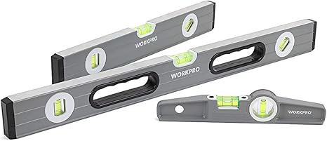 WORKPRO 3-Piece Spirit Level Set(9\