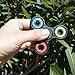 JPDesign Tri Fidget Hand Spinner Toy for Stress and Anxiety Relief (Tri-Color (Black))