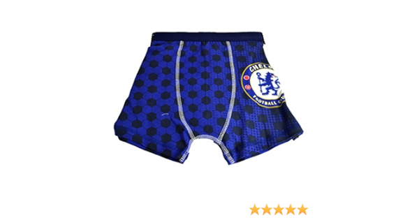 Amazon.com: Chelsea FC Official Childrens Boys Soccer Boxer Shorts (5-6  Years) (Blue): Clothing, Shoes \u0026 Jewelry