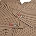 Motor Trend FlexTough Standard - 4pc Set Heavy Duty Rubber Floor Mats for Car SUV Van & Truck (Tan Beige) (MT-774-BG)