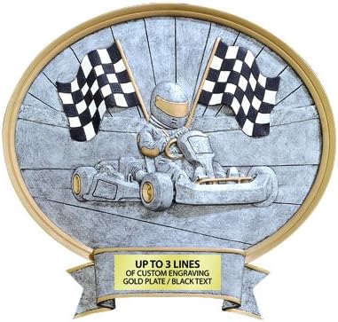 Legend Go Kart Resin Trophy