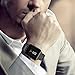 for Xiaomi Amazfit Bip Band, Lamshaw Stainless Steel Metal Replacement Straps for Xiaomi Huami Amazfit Bip Younth Watch (Black)