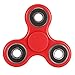 Balai Tri-Spinner Fidget Toy Hand Spinner EDC Focus Toy Perfect For ADD, ADHD, Anxiety, and Stress Relief (Red)