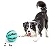 Coevals Club Pet Dog Treat Slow Feed Ball, Interactive IQ Non, Toxic Rubber Dental Treat Tooth Cleaning Toy for Dogs Training Playing Chewing, 2.8