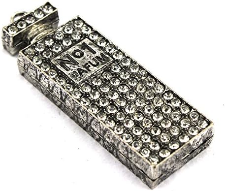 PendantScarf 3 Pieces/lot Rhinestones No.1 Perfume Bottle Necklace Jewelry Pendant