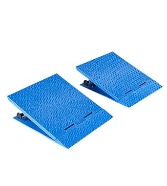 Amazon 段差プレート スロープ調整可折り畳み車椅子用スロープ 台車用スロープ 段差鋼板 カーポート 車庫アクセサリ車モバイル スロープ バリアフリー通路耐荷重3000kg 50cm 40cm 12 cm 2 個セット Green 段差プレート スロープ 産業 研究開発用品 通販