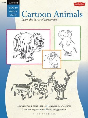 Cartooning: Animals (HT134) by Ed Nofziger (1998-05-03) Paperback – 1853