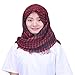 HDE Premium Arab Shemagh Keffiyeh Scarf Fashion Head Neck Wrap