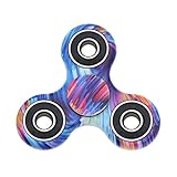 [Figit] The Anti-Anxiety 360 Spinner Helps Focusing Fidget Toy Premium Quality EDC Focus Toy for Kids & Adults - Best Stress Reducer Relieves ADHD Anxiety and Boredom Cube Bearing (color)