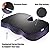 PROMIC Memory Foam Seat Cushion with Anti-Slip Cover, Cool Gel Comfort Orthopedic Design Chair Cushion To Relieve Back, Sciatica and Tailbone Pain