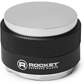 Rocket Espresso Coffee Distributor | Espresso Distribution Tool | 2-in-1 Tamper &amp; Leveler | (Black)