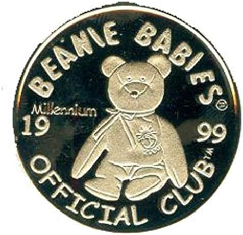 silver beanie baby