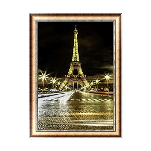 image for Feamos 5D Diamond Painting Embroidery Kit Night View of Paris Stitch C