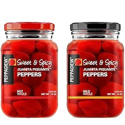 Peppadew Sweet and Spicy Juanita Piquante Peppers