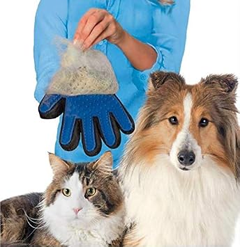 Luva Pente Nano Magnética Tira Pelos Pet Shop Cães Animais Para ...